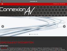 Tablet Screenshot of connexionav.com